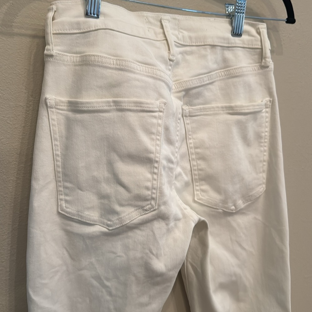 Agolde White Skinny Sophie Jeans - size 25 - Picture 17 of 17
